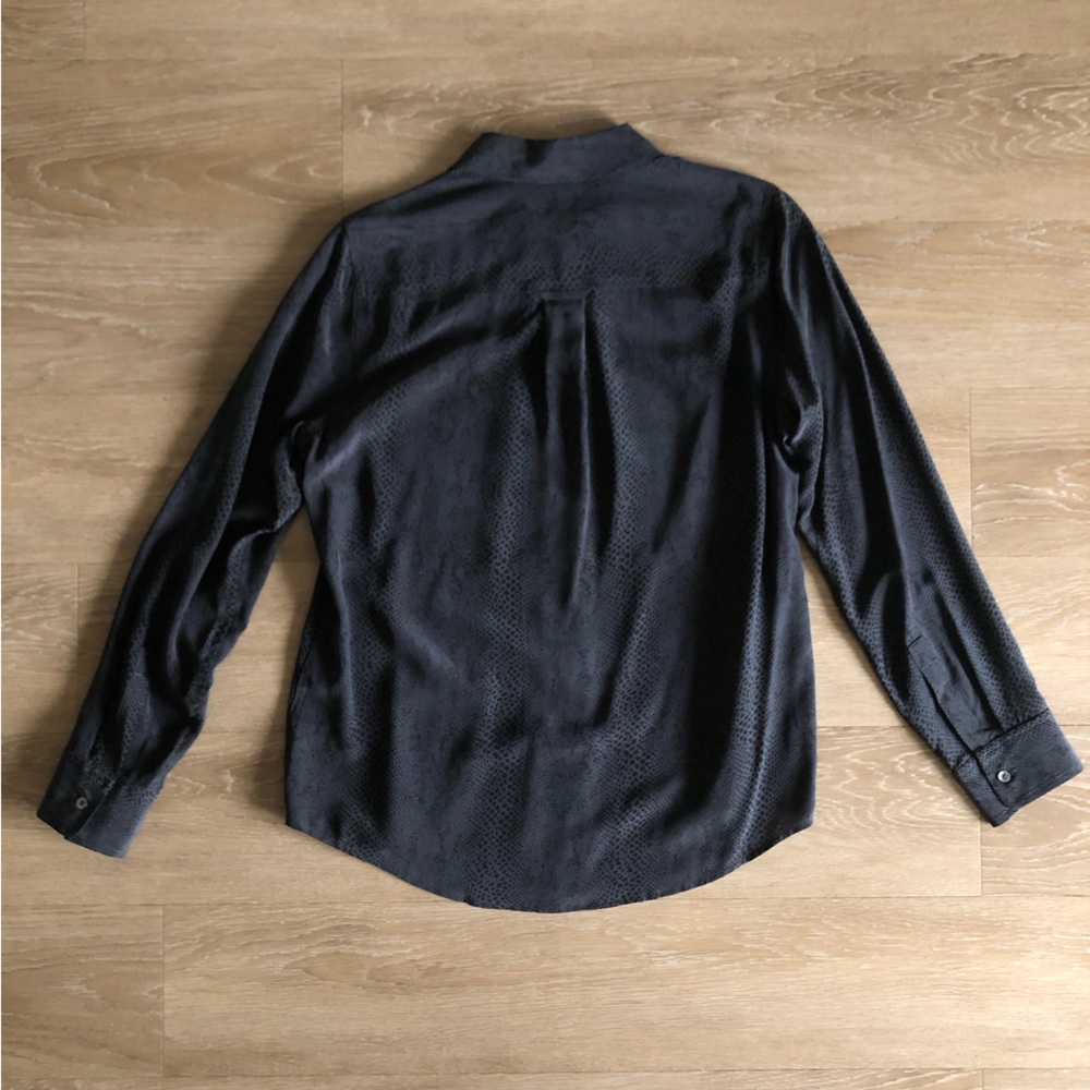 Rails Josephine Blouse In Black Python - image 2